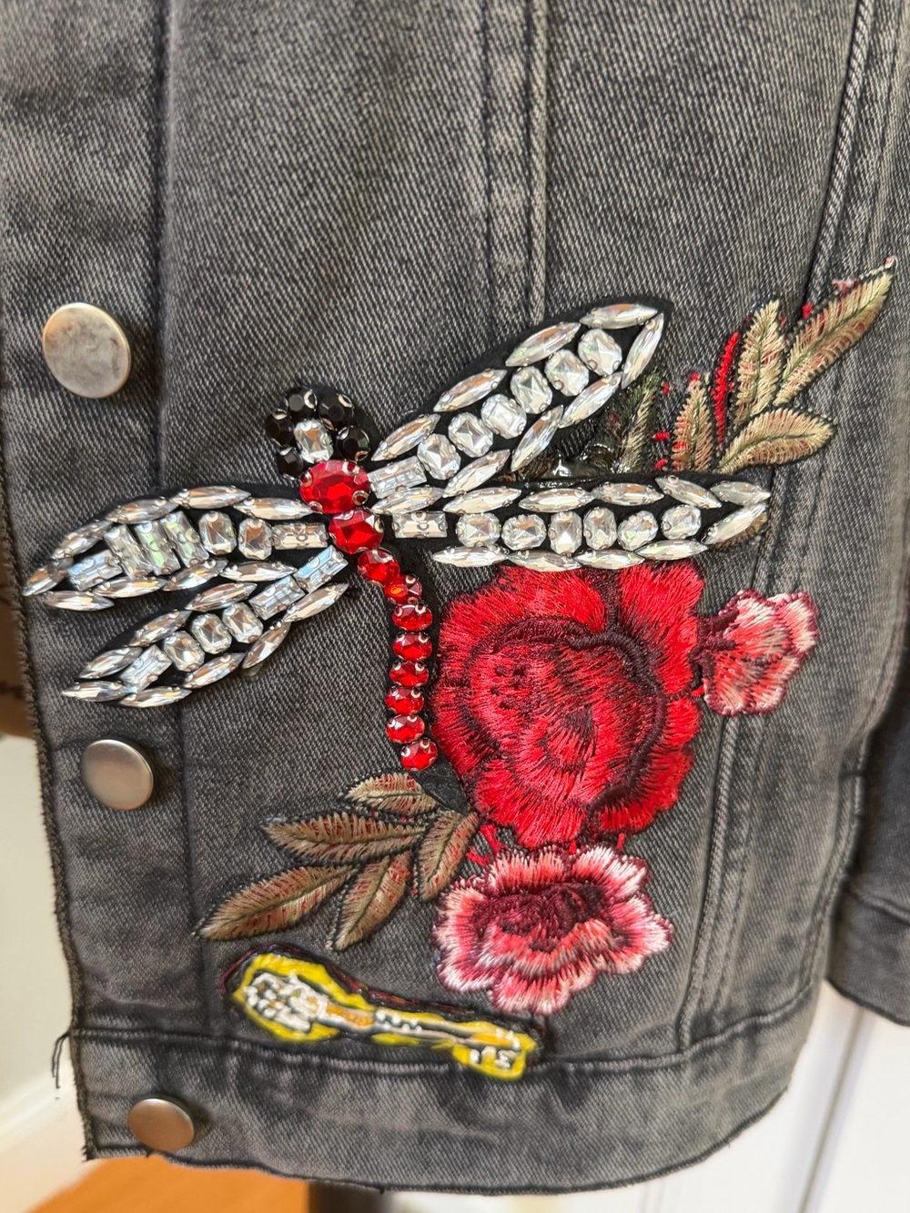 Custom Made Taylor Swift "Eras Tour" Jean Jacket. Women's Size: L. - Picture 3 of 14